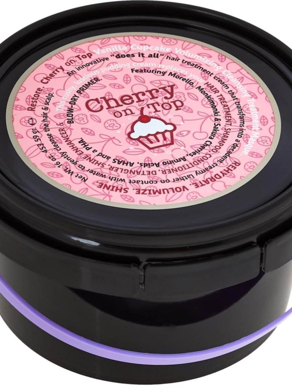 Tweak'd by Nature Cherry on Top Cleansing Hair Treatment Masque - NEW